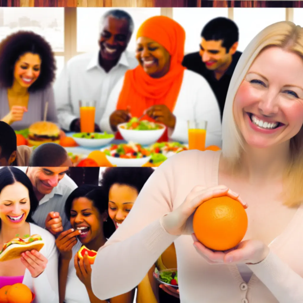 Tevreden klanten met verse producten