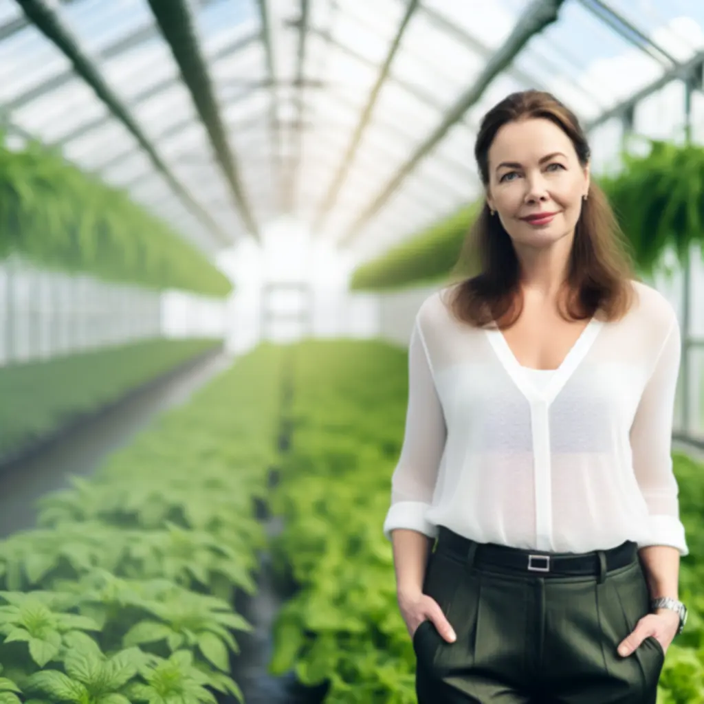 Oprichter van LimitedDealOnline in een kas