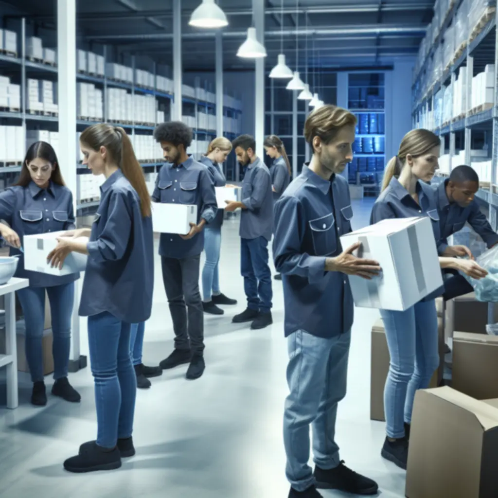 Boeren werken samen met robots en automatisering